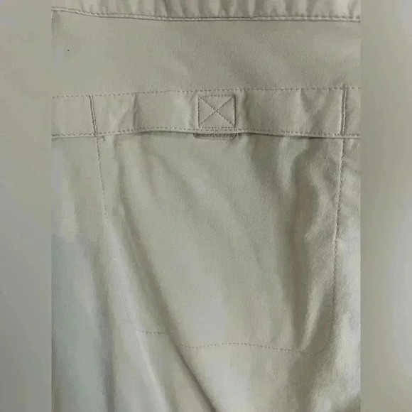Eddie Bauer Women’s Khaki Roll Up Outdoor Light Stretchy Hiking Pants - Size 14 - Picture 7 of 8